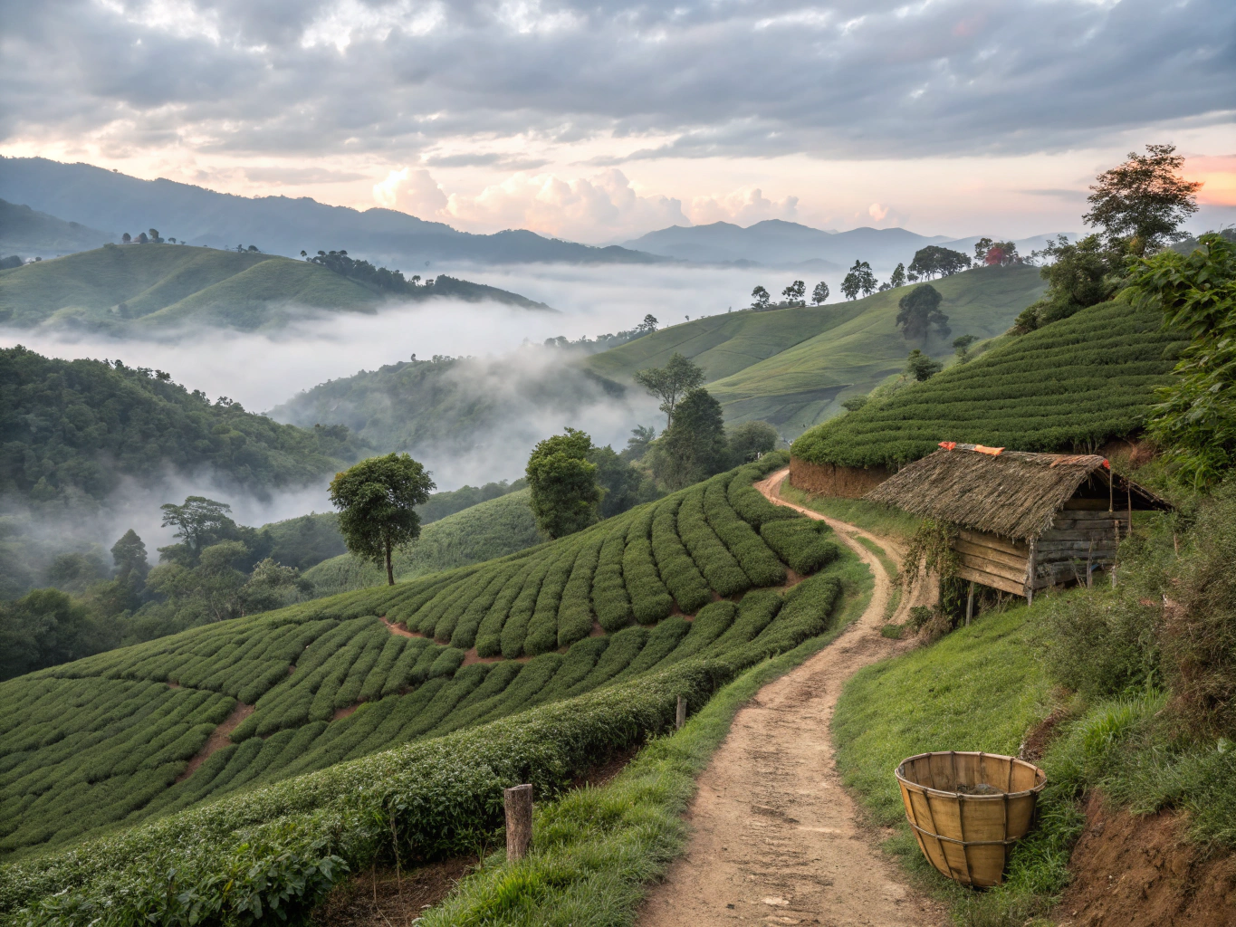 Tea Terraces of Danzhai